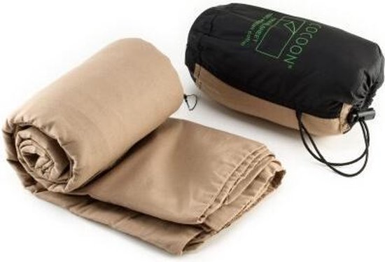 Cocoon TravelSheet - Lakenzak - Egyptisch Katoen - Khaki van Cocoon — afbeelding 4