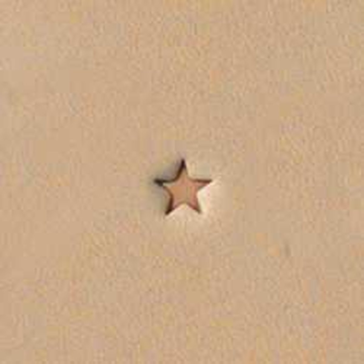 Tandy Leather leerstempel | Ster O54 | 5 x 5 mm