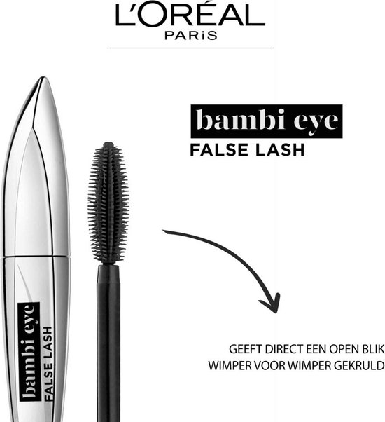 L’Oréal Paris Bambi Eye by False Lash Mascara - Zwart - L’Oréal Paris