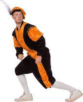 Oranje Pieten kostuum budget voor volwassenen - Pietenpak - Sinterklaas verkleedkleding 50 (S/M)