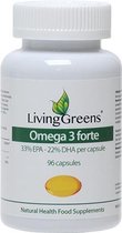 Livinggreens Omega 3 visolie forte 96 capsules