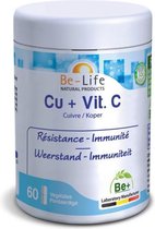 Be-Life Cu + Vitamine C 60 softgels