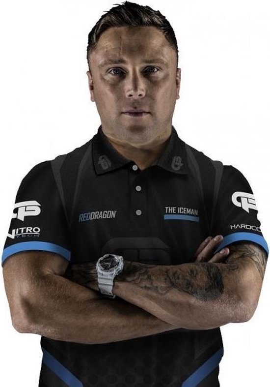 Gerwyn Price Iceman Tour Shirt Dart Shirt bol