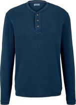 Tom Tailor Lange mouw T-shirt - 1022248 Marine (Maat: L)