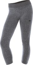 Iron-ic Compressiebroek Performance Dames Polyamide Grijs Mt M/l