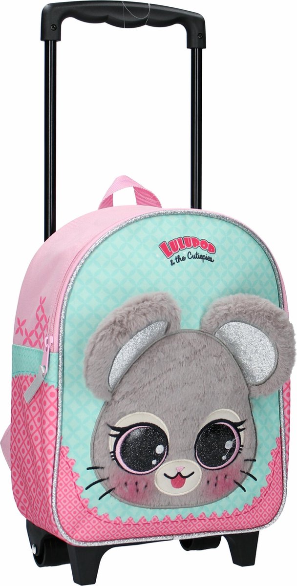 Lulupop & the Cutiepies Animals Rugzaktrolley - 8,25 l - Elephant