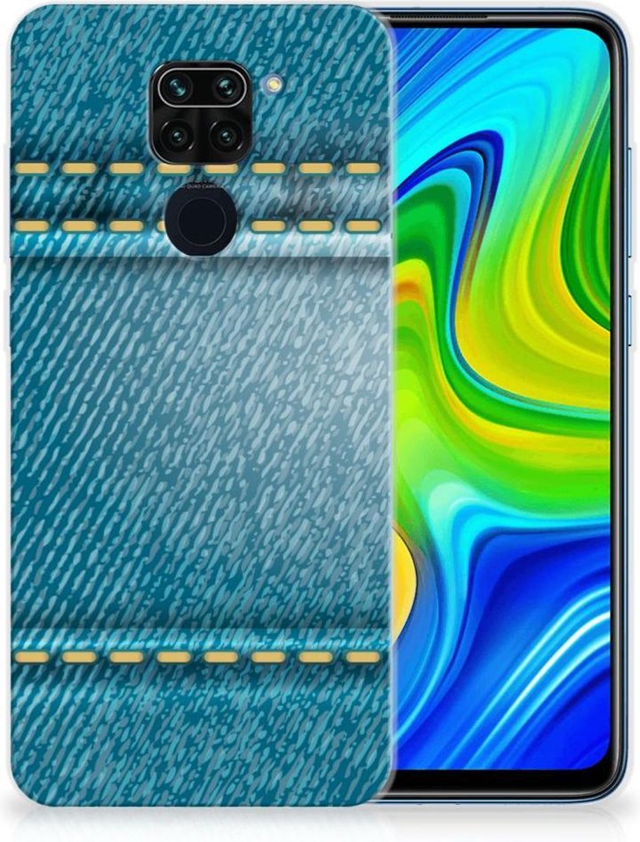 Xiaomi Redmi Note9 Silicone Back Cover Jeans