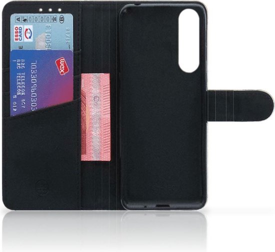 Portefeuille Sony Xperia 1 II Etuis Portefeuille Compatible avec Cuir Flip Cover Fermeture magnétique pour Marbre