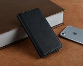 P.C.K. Hoesje/Boekhoesje/Bookcase/Book Zwart met magneet sluiting geschikt voor Samsung Galaxy A51 MET Glasfolie