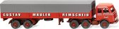 Wiking Miniatuurvrachtwagen Mb Lps333 1:87 Rood