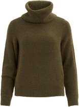 Vifeami Rollneck L/s Knit Top/su - 14061273 Forest Night