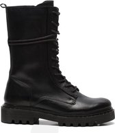 Ann Rocks Veterboots zwart - Maat 40