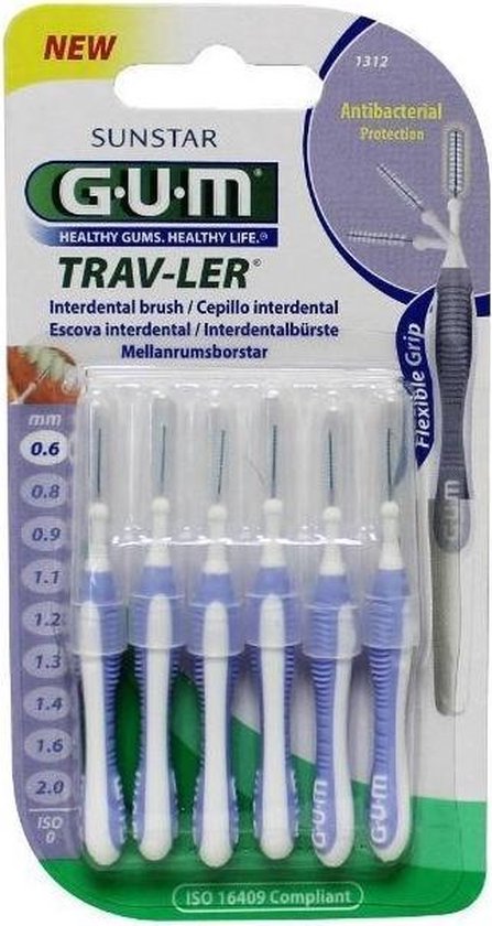 Gum Trav-ler 0.6 mm 6 st Ragers bol.com