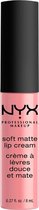 NYX Professional Makeup Soft Matte Lip Cream - Istanbul SMLC06 - Lippenstift