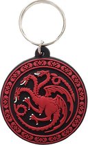 Game Of Thrones Targaryen Sleutelhanger (Rood)