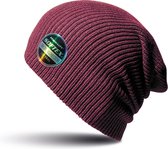 Result Winter Essentials Core Softex Beanie Hat (Claret Rood)