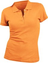 SOLS Vrouwen/dames Mensen Pique Korte Mouw Katoenen Poloshirt (Oranje)