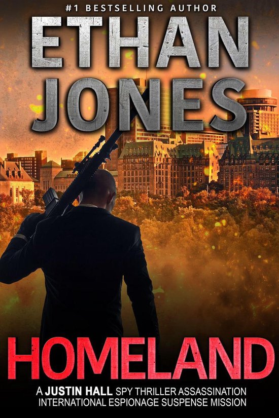 Justin Hall 7 - Homeland: A Justin Hall Spy Thriller - cover