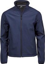 Tee Jays Herenprestatie Softshell-jasje (Marineblauw)