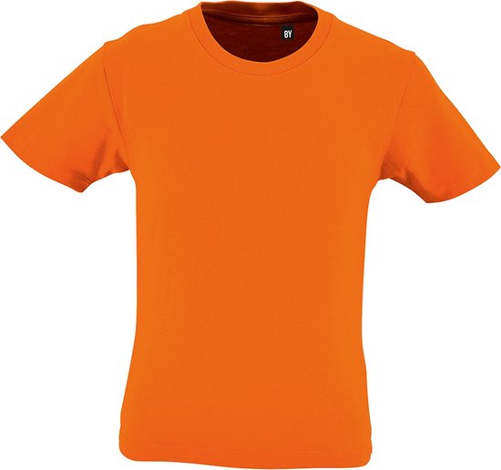 T-shirt biologique Milo pour Kids SOLS (Oranje)
