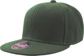 Atlantis Snap Back Flat Visor 6 Panel Cap (Groen)