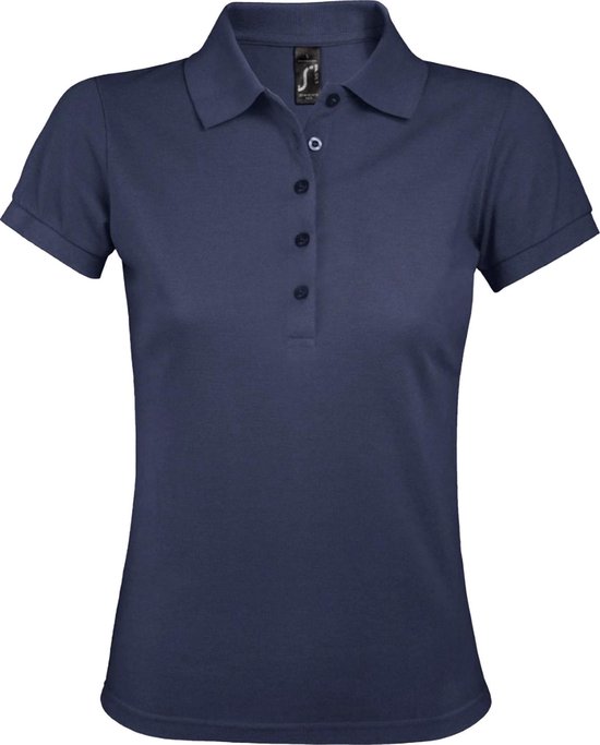 SOLS Dames/dames Phoenix Phoenix Polo met Korte Mouwen (Heide Denim)