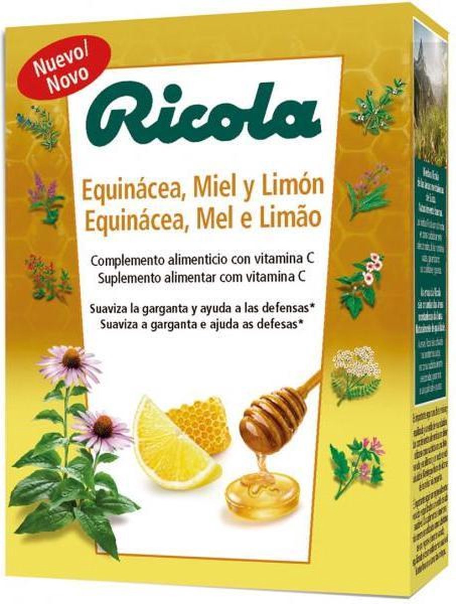 Ricola Caramelos #equinacea, Miel Y Limón 50 G
