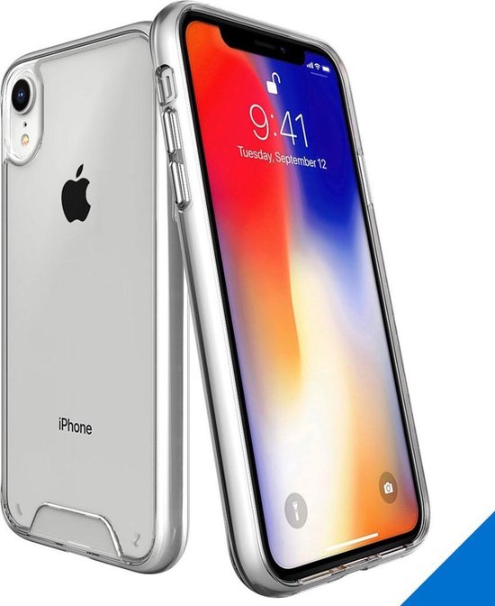 Accezz Hoesje Geschikt voor iPhone Xr Hoesje Shockproof - Accezz Xtreme Impact Backcover - Transparant - Accezz