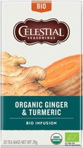 Celestial Organic Thee Ginger Turmeric