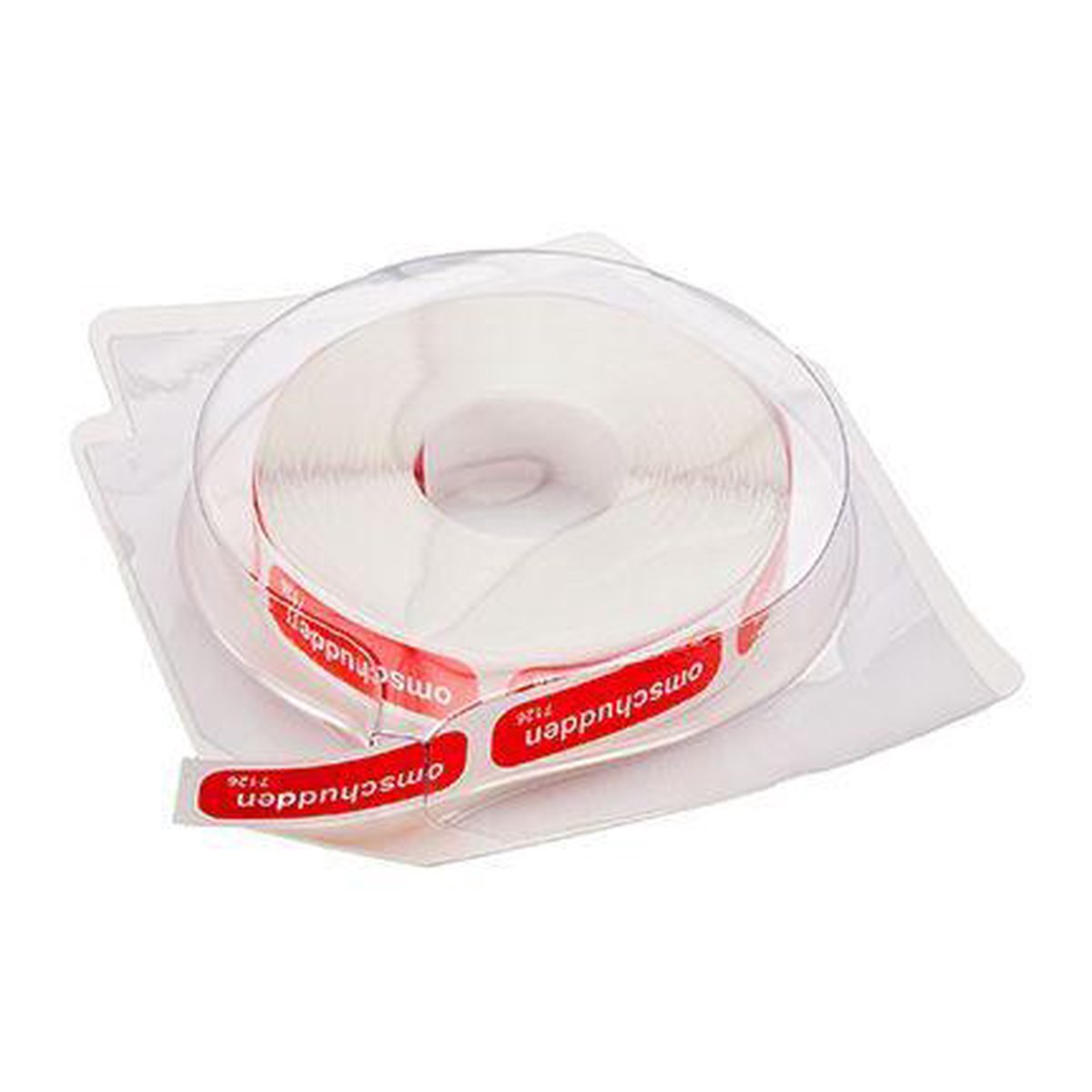 Sticker Omschudden Rood - 1000St
