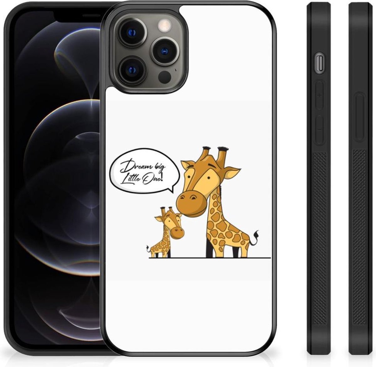 iPhone 12 Pro Max Bumper Hoesje Giraffe