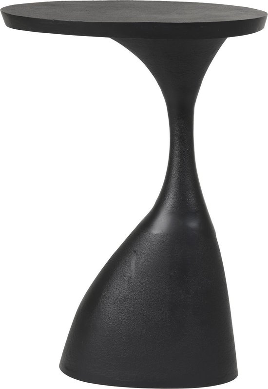 Light & Living Bijzettafel Macau Zwart 40x33x55cm