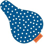 bikecap zadeldekje kids blue dots