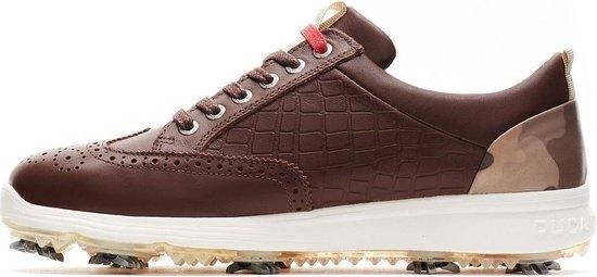 Duca del Cosma - Active Spikes golfschoenen heren - Heritage Chocolate - Maat  43 | bol.com
