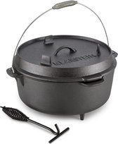 Hotrod Dutch Oven BBQ-Pot Gietijzer zwart