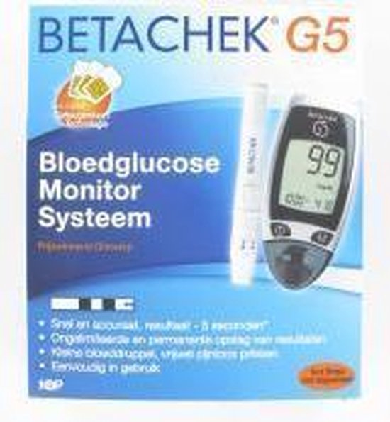 Testjezelf.nu Betachek glucosemeter mg-dl
