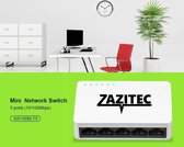 Zazitec 5-poorts netwerk switch