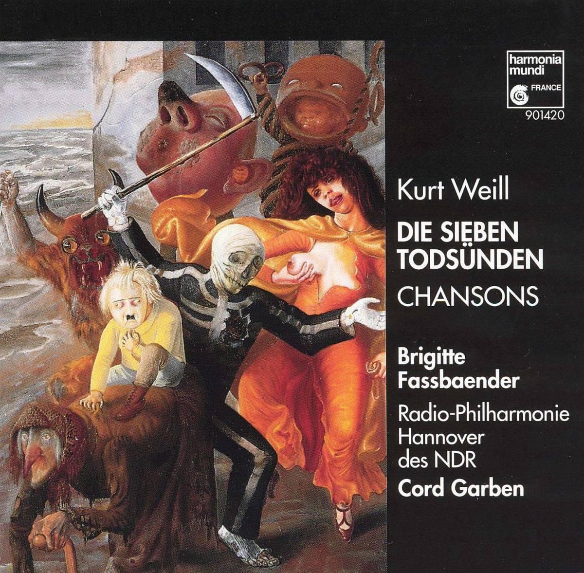 Weill: Die sieben Todsünden; Chansons