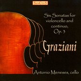 Antonio Meneses - Graziani: Six Sonatas For Cello (CD)