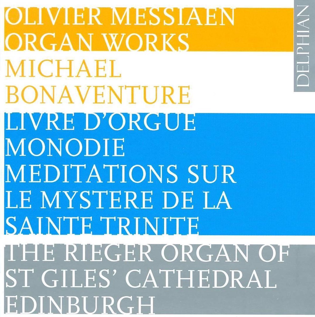 Organ Works Vol. Ii (Bonaventure)
