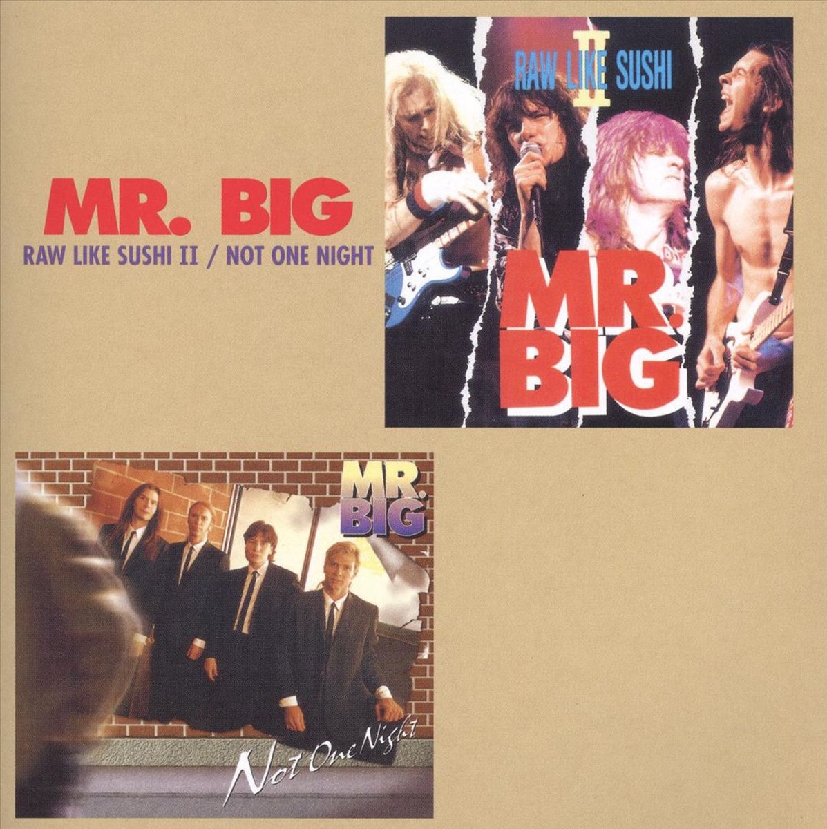 Raw Like Sushi 2/Live Not One Night, Mr. Big | CD (album) | Muziek