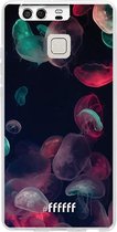 Huawei P9 Hoesje Transparant TPU Case - Jellyfish Bloom #ffffff