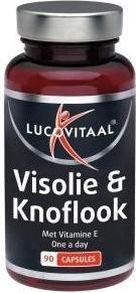 mechanisme schild vervolgens Lucovitaal Visolie & Knoflook Voedingssupplement - 90 Capsules | bol.com