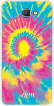 Samsung Galaxy J5 Prime (2017) Hoesje Transparant TPU Case - Psychedelic Tie Dye #ffffff