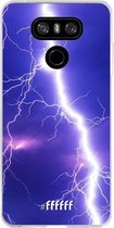 LG G6 Hoesje Transparant TPU Case - Thunderbolt #ffffff