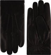 Leren handschoenen heren model Swindon Color: Espresso, Size: 11
