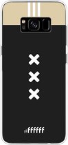 6F hoesje - geschikt voor Samsung Galaxy S8 Plus -  Transparant TPU Case - AFC Ajax Uitshirt 2018-2019 #ffffff