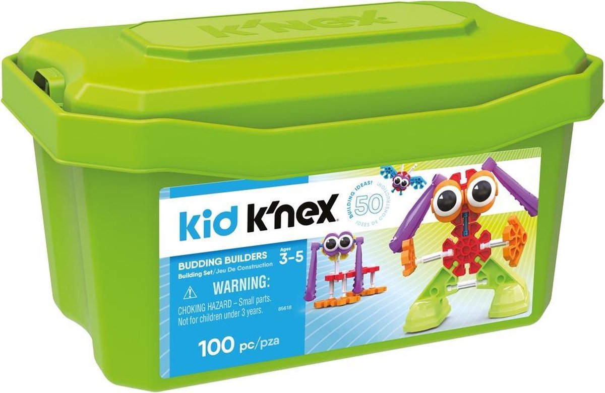 K'NEX Bouwset kid met opbergdoos 40,6 x 19,4 cm 100 stukjes — afbeelding 14
