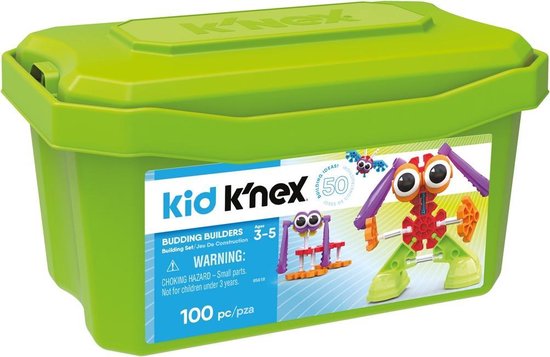 K'NEX Bouwset kid met opbergdoos cadeau voor een kind van 5 jaar