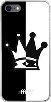 6F hoesje - geschikt voor iPhone SE (2020) - Transparant TPU Case - Chess #ffffff